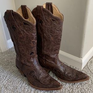Brown Cowboy Boots